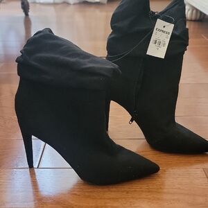 Express Women's Black Ankle Boots